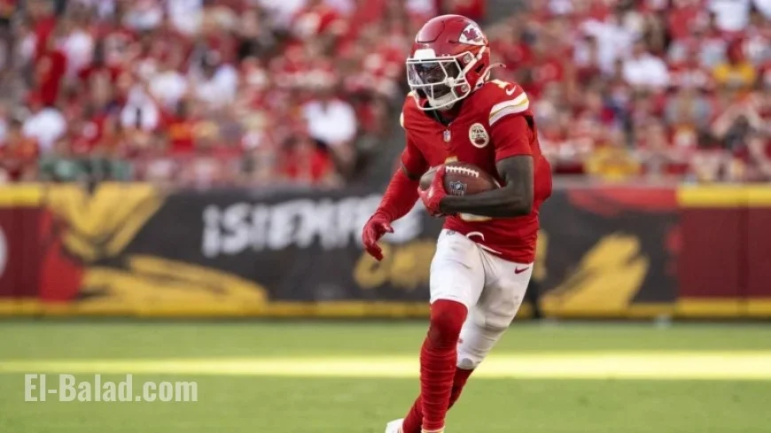 Chiefs List WR Xavier Worthy as Questionable for Monday Night Football