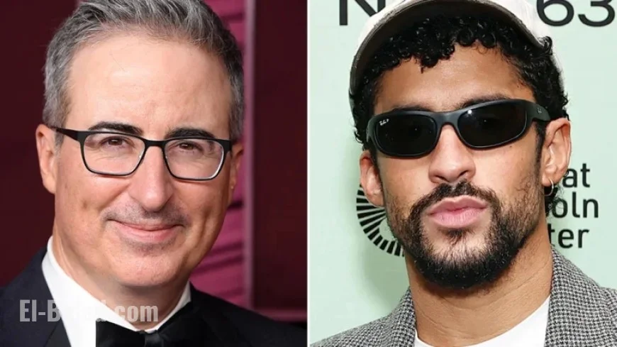 John Oliver Applauds Bad Bunny’s Halftime Show Performer Role