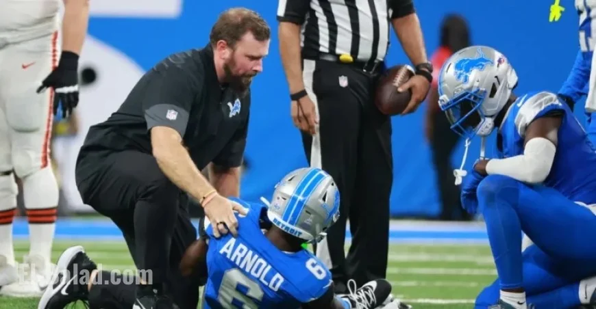 Lions’ Cornerback Terrion Arnold Faces Extended Absence