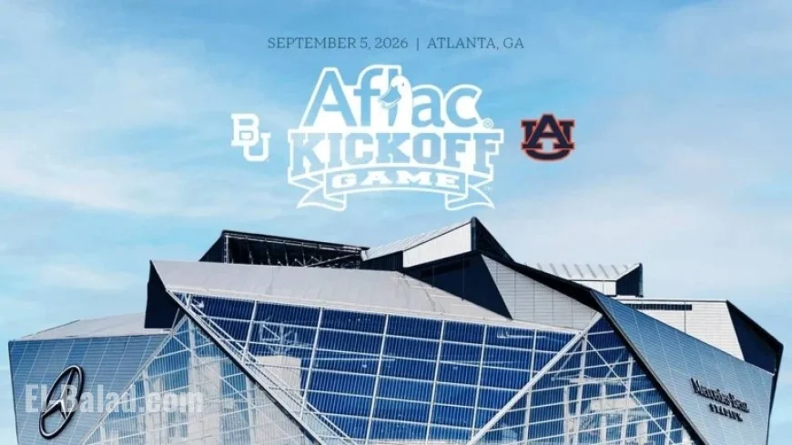 Auburn Tigers to Battle Baylor in 2026 Aflac Kickoff Game