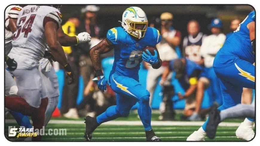 Omarion Hampton Placed on Injured Reserve Due to Ankle Injury
