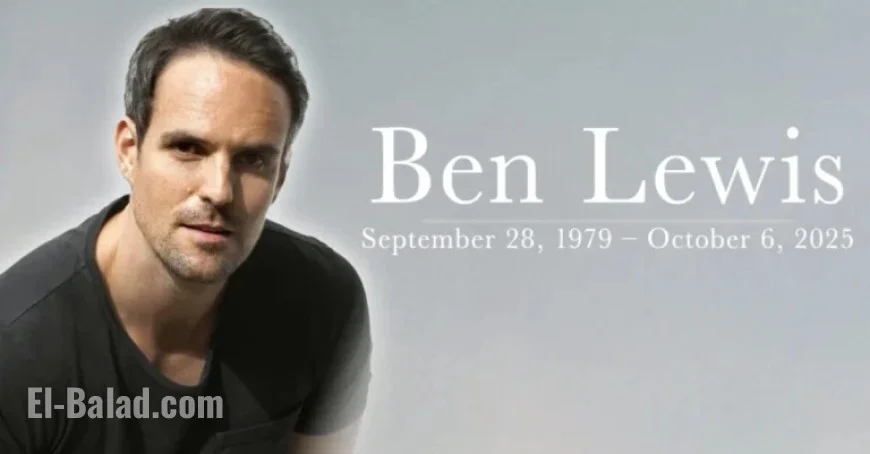 “Love Never Dies Star Ben Lewis Passes Away at 46”