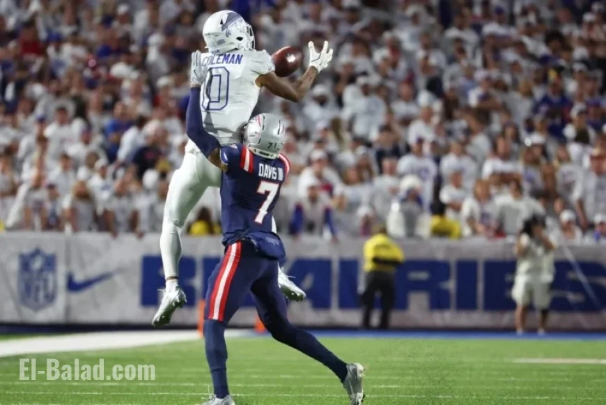 Bills Bench WR Keon Coleman for Patriots Game Due to Discipline Issues