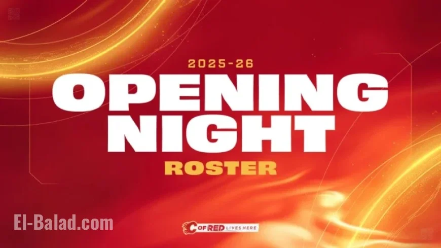 Flames Reveal Opening Night Roster