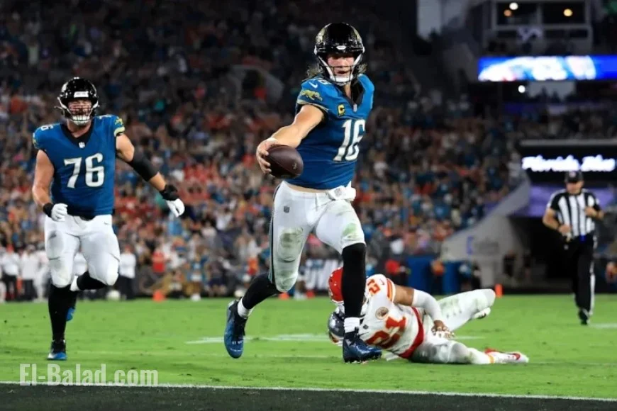 Jaguars’ Trevor Lawrence Outshines Chiefs’ Mahomes in 31-28 Monday Win