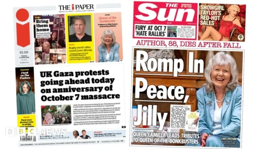 UK Gaza Protests Proceed Amid ‘Romp in Peace, Jilly’ Headlines