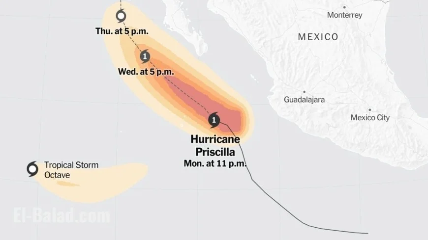Hurricane Tracker: Priscilla and Imelda Intensify as Coastal Communities Brace for Impact in Mexico and Bermuda