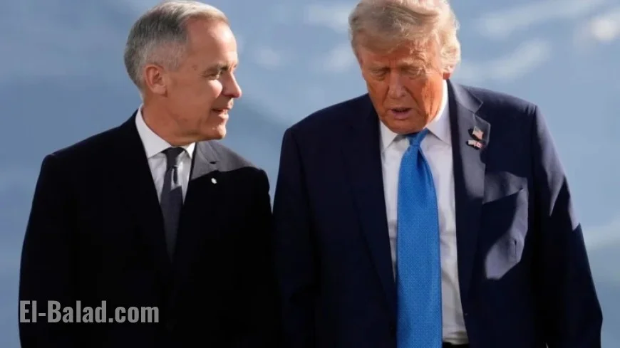 Canadian PM Carney Meets Trump in Oval Office Discussion