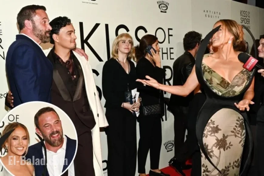 Jennifer Lopez and Ben Affleck Reunite at ‘Kiss of the Spider Woman’ Premiere