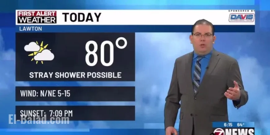 Midweek Stray Activity Possible; Late Week Warming Trend Begins