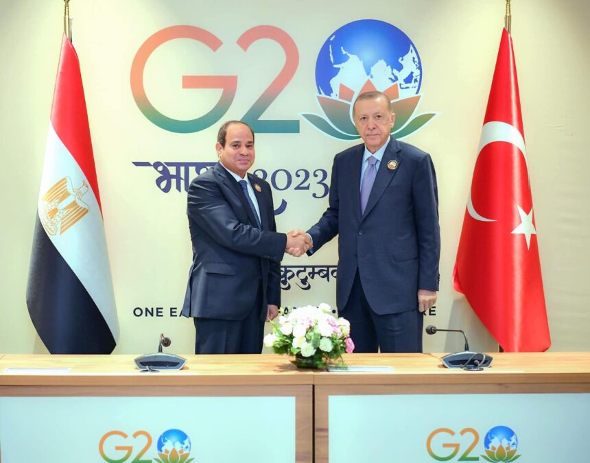 أردوغان يصدر تصريحات حول العلاقات مع مصر ولقائه بالسيسي