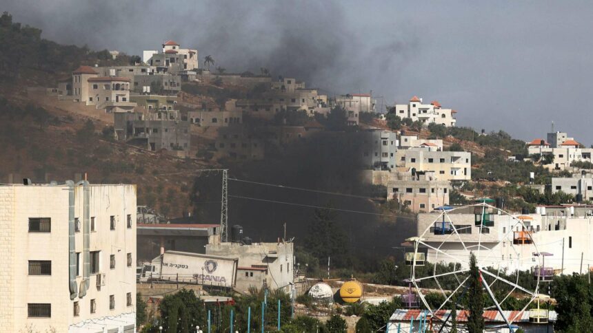 أصيب 4 مواطنين برصاص جيش الاحتلال الإسرائيلي بعد اقتحامه مدينة جنين