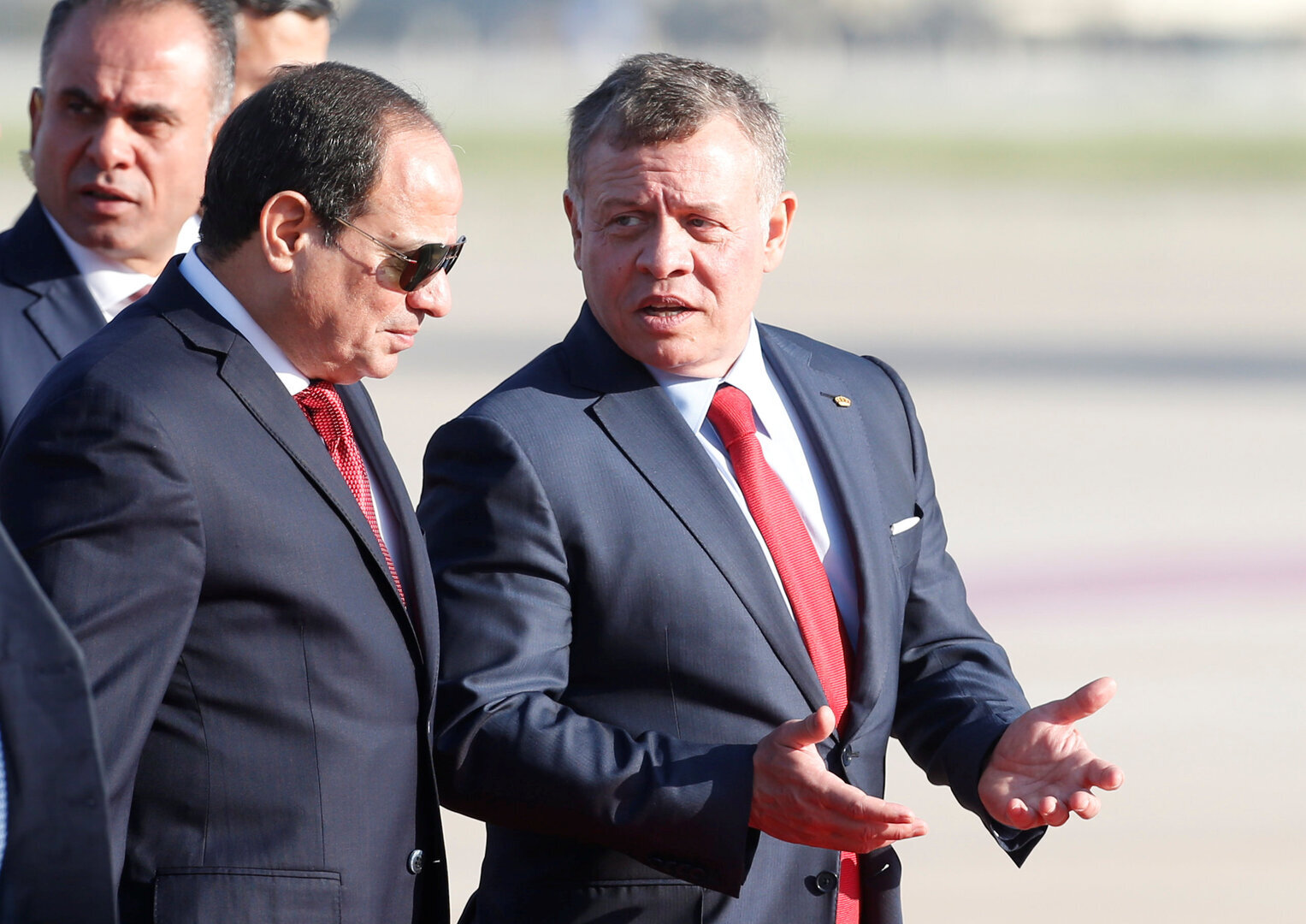السيسي والملك عبد الله الثاني يحذران من تهجير الفلسطينيين إلى مصر والأردن