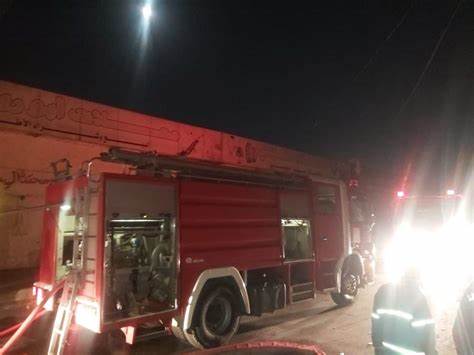 اشتعال النيران في مجمع كافيهات بمنطقة مساكن شيراتون