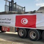 الهلال الأحمر المصري يعلن دخول 18800 طن مساعدات لغزة حتى الآن
